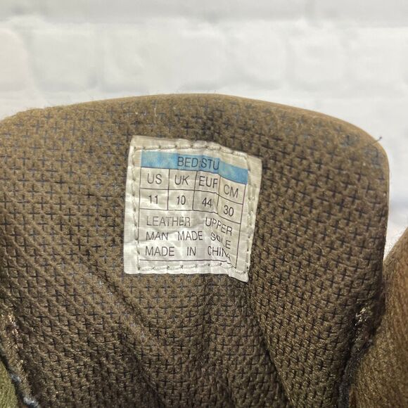 Bed Stu Chukka Boots Men Size 11 US 44 EU Brown Distressed Chunky Hammer Vintage - Picture 12 of 15